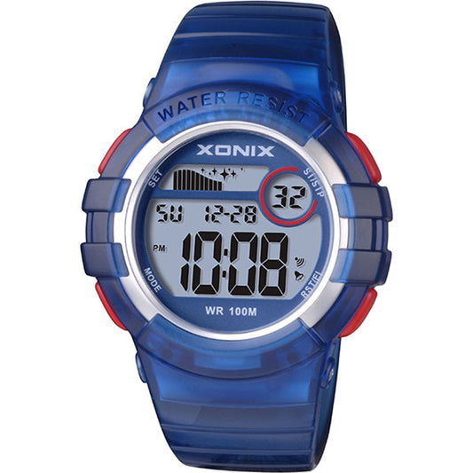 Xonix Blue Rubber Strap