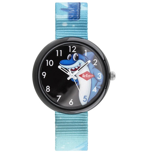 Lee Cooper Sports Kids Light Blue Fabric Strap