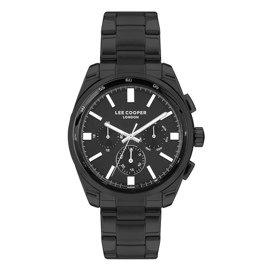 Lee Cooper Multifunction Black Metallic Bracelet