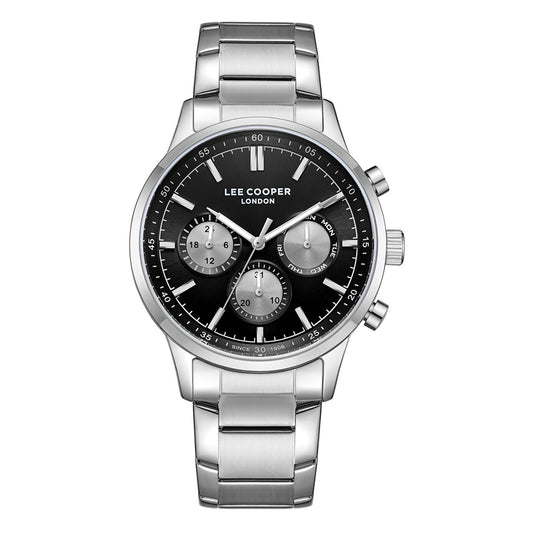 Lee Cooper Multifunction Silver Metallic Bracelet