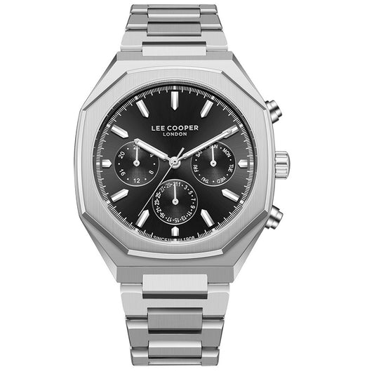 Lee Cooper Multifunction Silver Metallic Bracelet