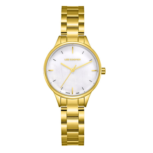Lee Cooper Gold Metallic Bracelet