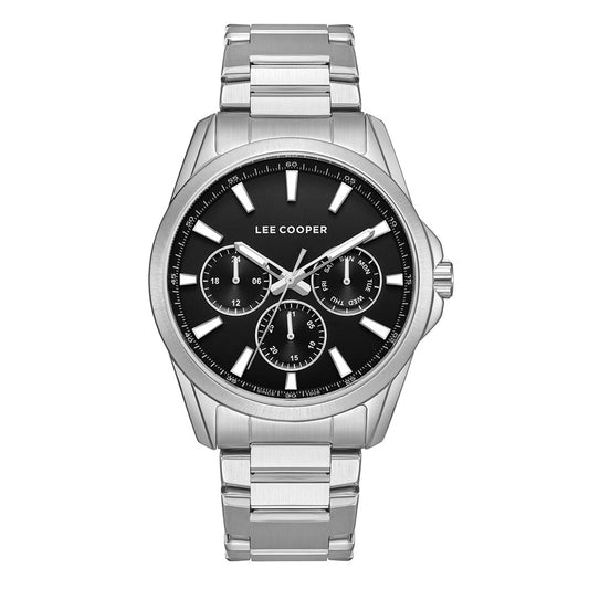Lee Cooper Multifunction Silver Metallic Bracelet