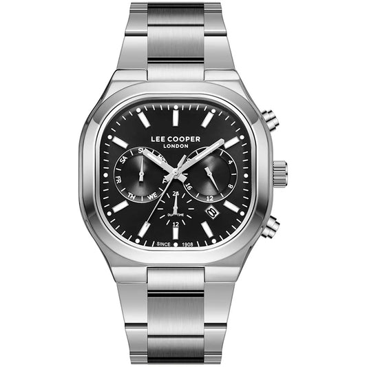 Lee Cooper Multifunction Silver Metallic Bracelet
