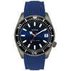 Le Dom Diver's Blue Rubber Strap