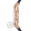 Michael Kors Mini Lauryn Blue Leather Strap