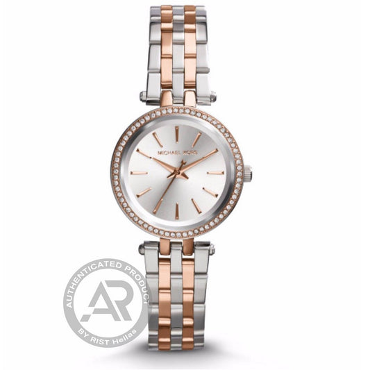 Michael Kors Petite Darci Two Tone Stainless Steel Bracelet