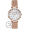 Michael Kors Darci Rose Gold Stainless Steel Bracelet