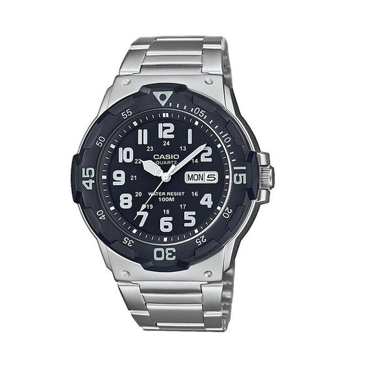 Casio Standard Silver Stainless Steel Bracelet