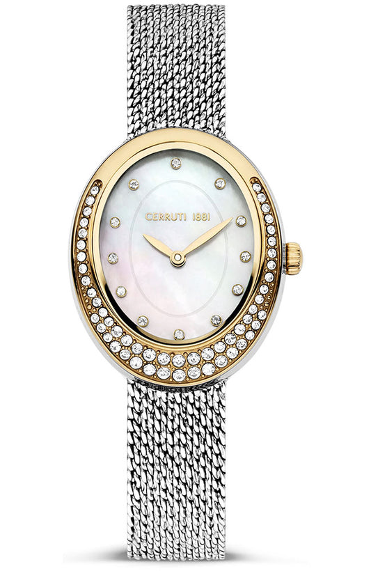 Cerruti 1881 Nemi Silver Stainless Steel Bracelet