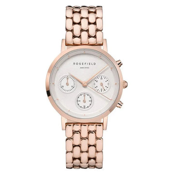 Rosefield The Tribeca Rose Gold Stainless Steel Bracelet