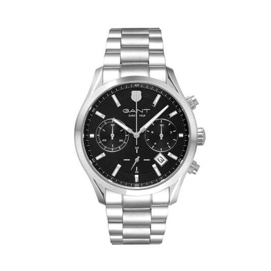 Gant Prestige Collection Chronograph Silver Stainless Steel Bracelet