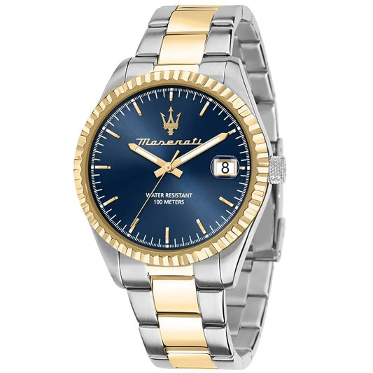 Maserati Competizione Two Tone Stainless Steel Bracelet