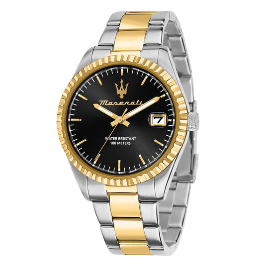 Maserati Competizione Two Tone Stainless Steel Bracelet