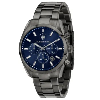 Maserati Attrazione Charcoal Stainless Steel Bracelet