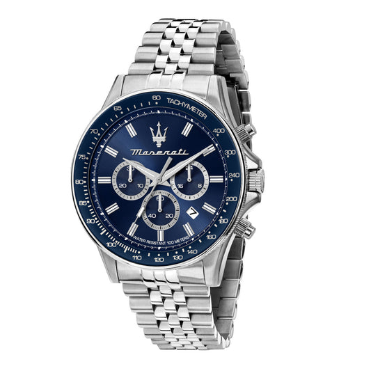 Maserati Sfida Chrono Silver Stainless Steel Bracelet