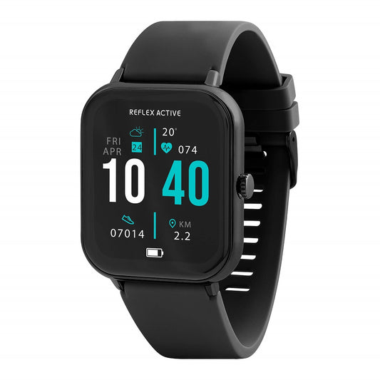 Reflex Active Series 23 Black Rubber Strap