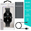 Reflex Active Series 23 Black Stainless Steel Bracelet