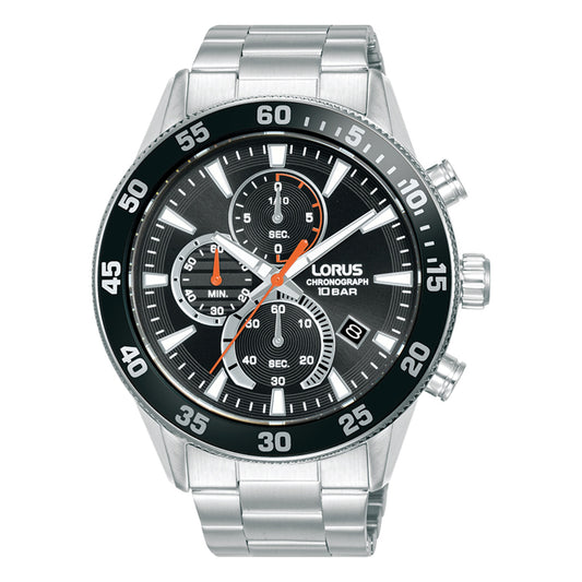 Lorus Sports Chronograph Silver Stainless Steel Bracelet