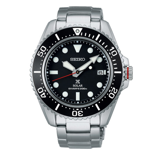 Seiko Prospex Solar Diver's Silver Stainless Steel Bracelet