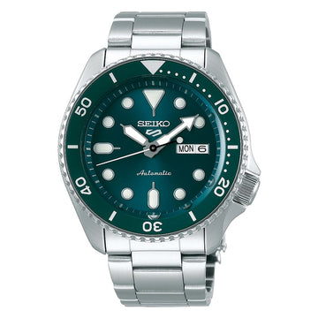 Seiko 5 Sports Automatic Silver Stainless Steel Bracelet