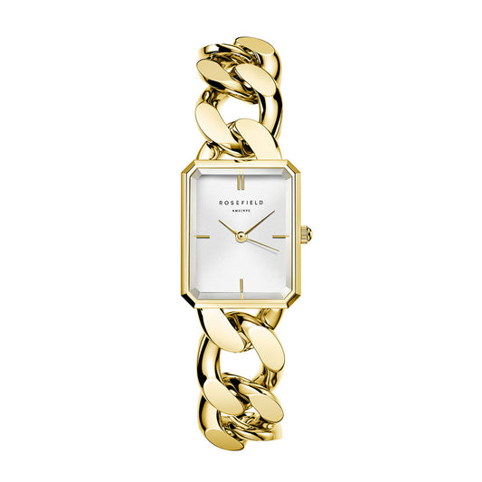Rosefield Octagon XS Studio Gold Stainless Steel Bracelet