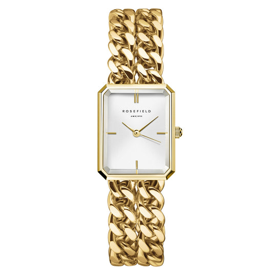 Rosefield Studio Double Chain Gold Stainless Steel Bracelet
