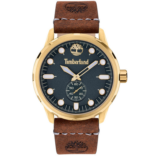 Timberland Adirondack Brown Leather Strap