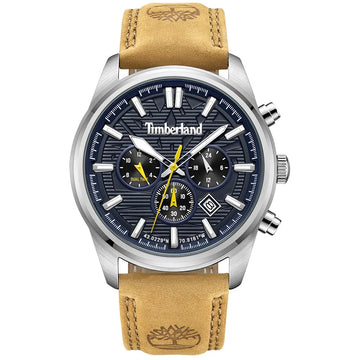 Timberland Northbridge Chronograph Brown Leather Strap