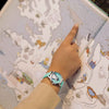 Tikkers Turquoise Leather Strap