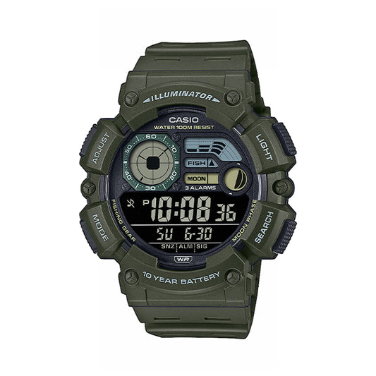 Casio Standard Khaki Rubber Strap