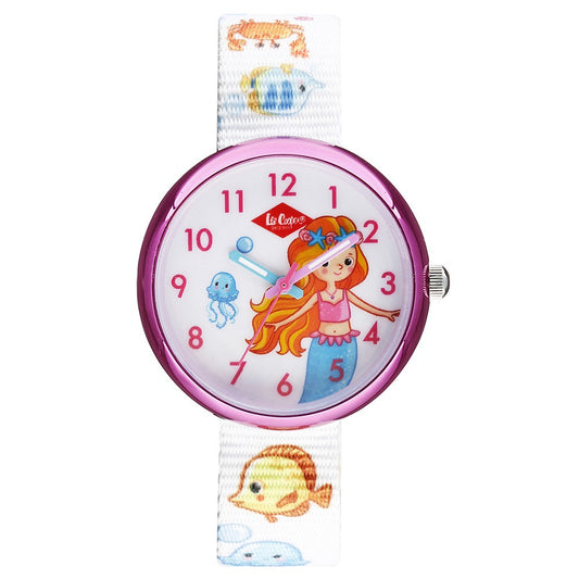 Lee Cooper Kids White Fabric Strap