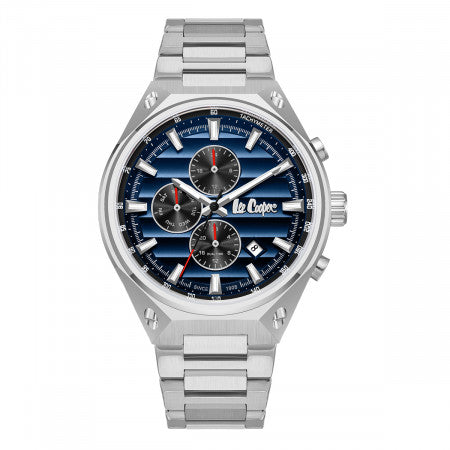 Lee Cooper Multifunction Silver Stainless Steel Bracelet