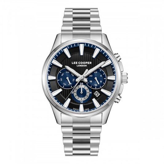 Lee Cooper Multifunction Silver Stainless Steel Bracelet