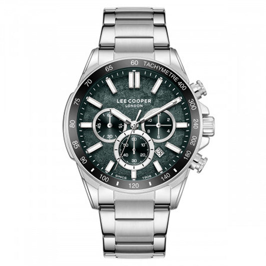 Lee Cooper Chronograph Silver Stainless Steel Bracelet