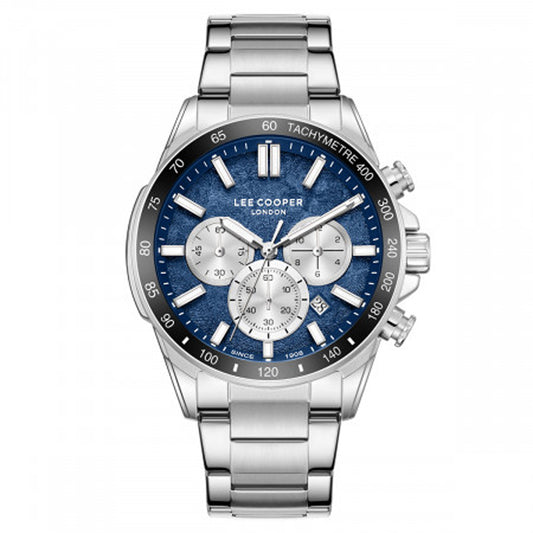 Lee Cooper Chronograph Silver Stainless Steel Bracelet
