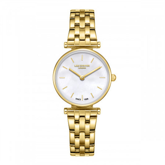 Lee Cooper Gold Stainless Steel Bracelet