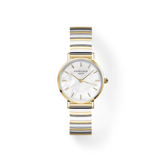 Rosefield Small Edit Two Tone Stainless Steel Bracelet