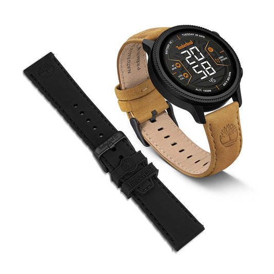 Timberland Trail Force S1 Smartwatch Black Silicone Strap Box Set
