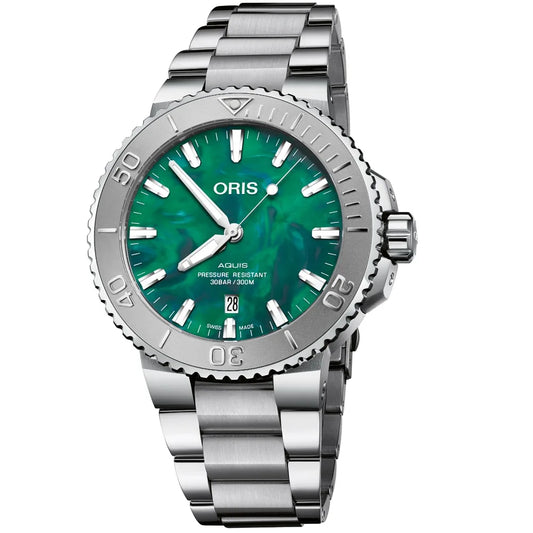 Ρολόι Oris Aquis Oris X Bracenet Autο 0173377304137-0782405PEB