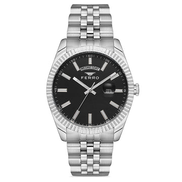 Ferro Silver Stainless Steel Bracelet