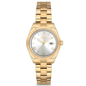Ferro Gold Stainless Steel Bracelet