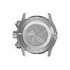 Ρολόι ανδρικό Edox CO-1 Chronograph 10242-TINM-BUIDN με μπρασελέ και μπλε καντράν