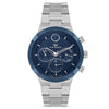 Ferro Multifunction Silver Stainless Steel Bracelet