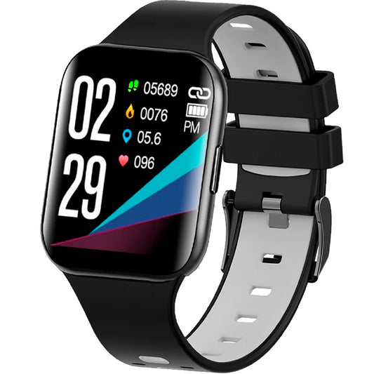 Breeze Smartwatch Black Rubber Strap