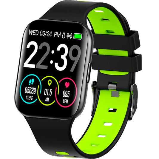 Breeze Smartwatch Black Rubber Strap