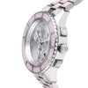 Ρολόι γυναικείο Christian Dior Crystal 114314M001 με μπρασελέ και ασημί καντράν