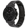 Tommy Hilfiger Tyson Multifunction Black Stainless Steel Bracelet