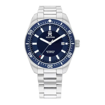 Tommy Hilfiger ance Automatic Silver Stainless Steel Bracelet