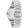 Ανδρικό Tommy Hilfiger Automatic ασημί ατσάλινο ρολόι με μπλε skeleton καντράν